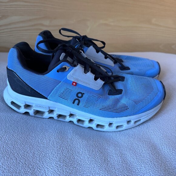On Running Sneaker Womens 10 Eur 42 Cloudstratus Marina Magnet Active - Picture 1 of 11